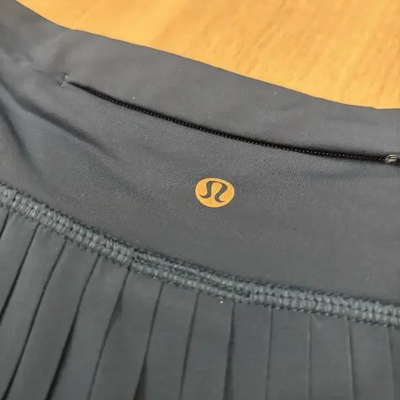 Lululemon Pleated High Rise Women's Tennis Skirt Striped Size 4 - LOT OF 2 - Picture 9 of 12